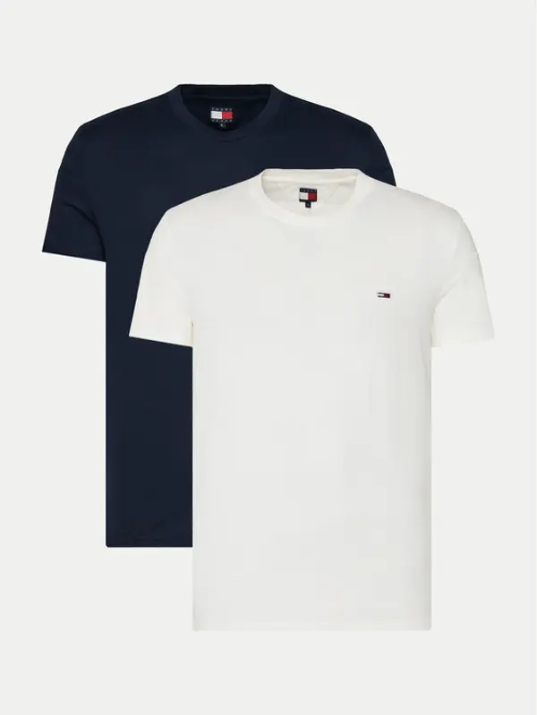 Tommy Jeans Tommy Jeans Set t-shirt majica﻿ DM0DM20687 Šarena Slim Fit