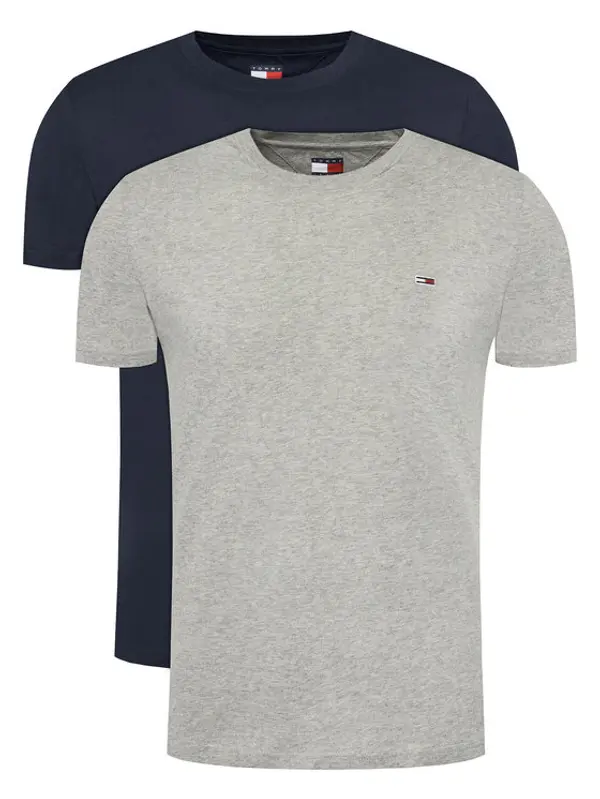Tommy Jeans Tommy Jeans Set t-shirt majica﻿ DM0DM20687 Šarena Slim Fit