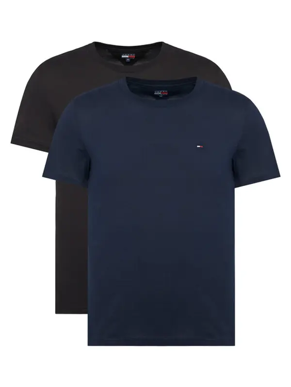 Tommy Jeans Tommy Jeans Set t-shirt majica﻿ DM0DM20687 Tamnoplava Regular Fit