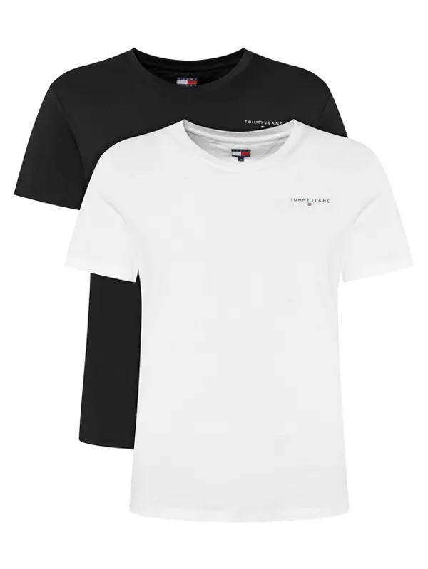 Tommy Jeans Tommy Jeans Set t-shirt majica﻿ DM0DM22316 Šarena Slim Fit
