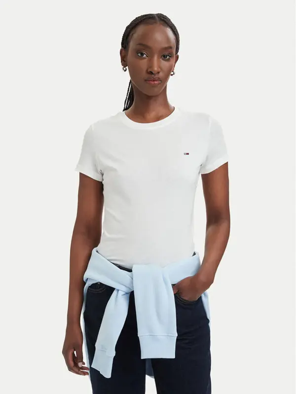 Tommy Jeans Tommy Jeans Set t-shirt majica﻿ DW0DW21366 Bijela Slim Fit