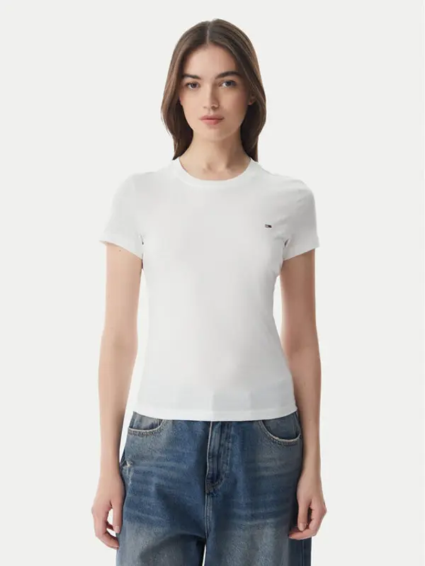 Tommy Jeans Tommy Jeans Set t-shirt majica﻿ DW0DW21366 Bijela Slim Fit