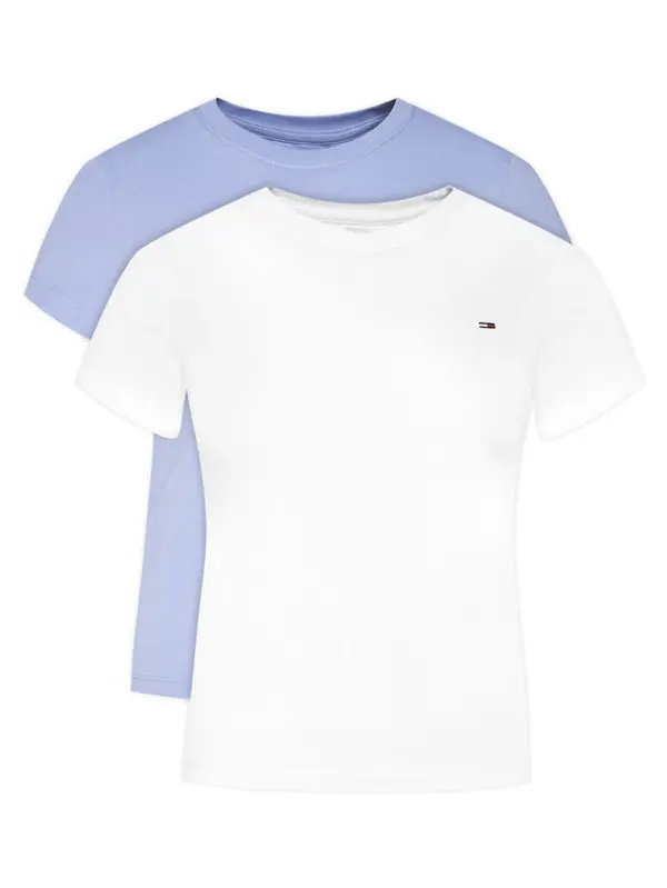 Tommy Jeans Tommy Jeans Set t-shirt majica﻿ DW0DW21366 Šarena Slim Fit