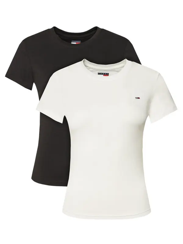 Tommy Jeans Tommy Jeans Set t-shirt majica﻿ DW0DW21366 Šarena Slim Fit