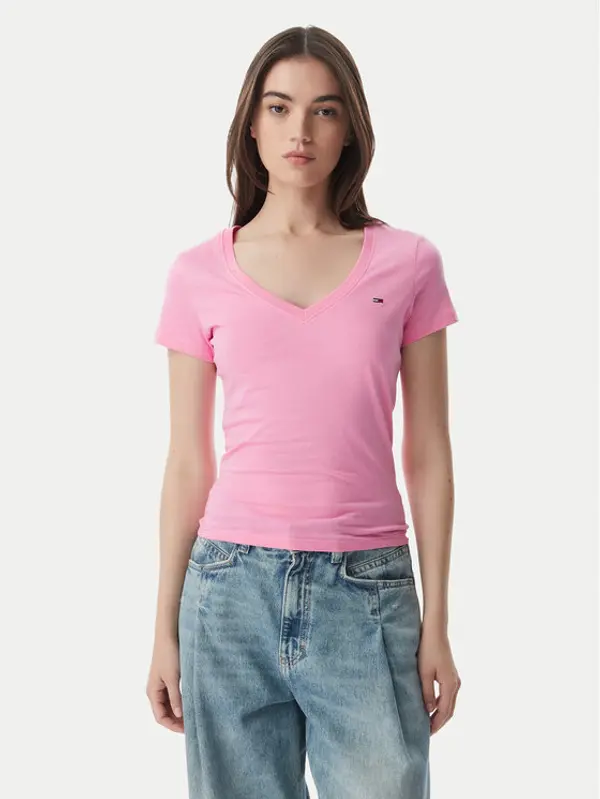 Tommy Jeans Tommy Jeans Set t-shirt majica﻿ DW0DW21367 Šarena Slim Fit