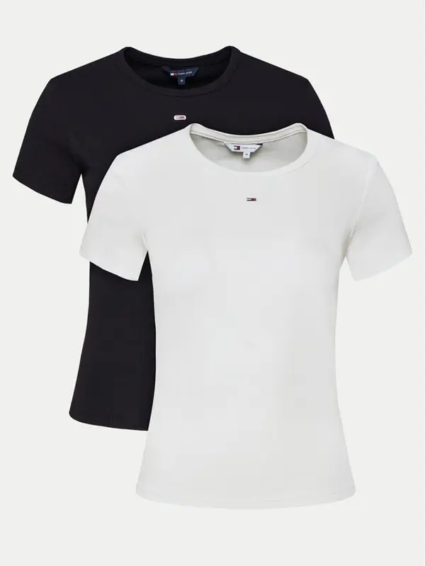 Tommy Jeans Tommy Jeans Set t-shirt majica﻿ DW0DW21430 Šarena Slim Fit