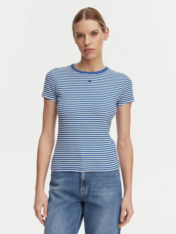 Tommy Jeans Tommy Jeans Set t-shirt majica﻿ DW0DW21430 Šarena Slim Fit
