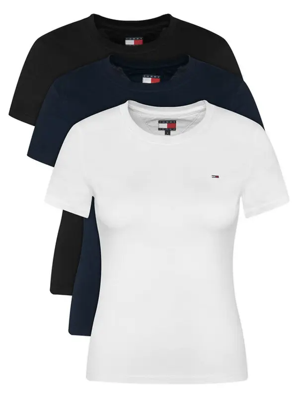 Tommy Jeans Tommy Jeans Set t-shirt majica﻿ DW0DW22175 Šarena Slim Fit