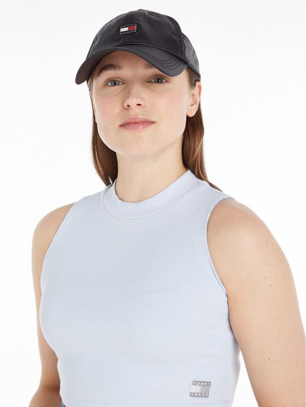 Tommy Jeans Tommy Jeans Šilterica Tjw Black Ink Cap AW0AW15465 Crna