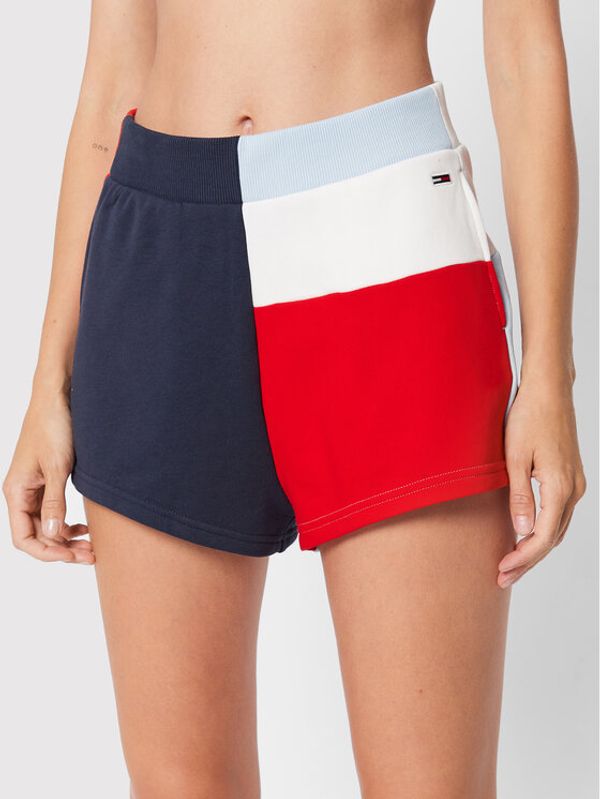 Tommy Jeans Tommy Jeans Sportske kratke hlače Archive Blocking DW0DW13592 Šarena Relaxed Fit