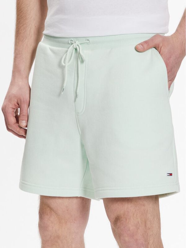 Tommy Jeans Tommy Jeans Sportske kratke hlače DM0DM16333 Zelena Regular Fit