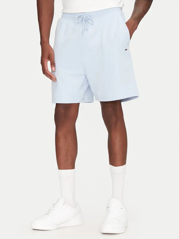 Tommy Jeans Tommy Jeans Sportske kratke hlače Entry GraphicDM0DM21369 Svijetloplava Regular Fit