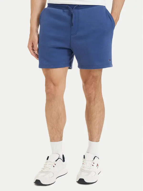 Tommy Jeans Tommy Jeans Sportske kratke hlače Flag Beach DM0DM21931 Plava Regular Fit