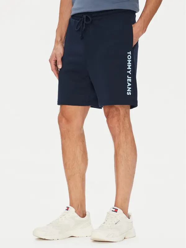 Tommy Jeans Tommy Jeans Sportske kratke hlače New Classic Beach DM0DM21781 Tamnoplava Relaxed Fit