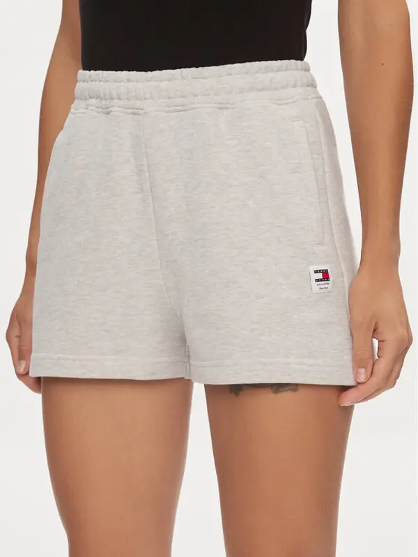 Tommy Jeans Tommy Jeans Sportske kratke hlače New Cls DW0DW17772 Siva Relaxed Fit
