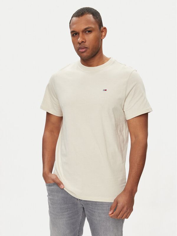 Tommy Jeans Tommy Jeans T-shirt Classic DM0DM09598 Bež Regular Fit