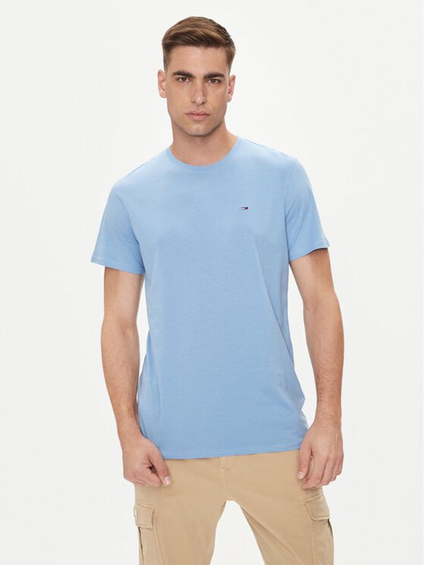 Tommy Jeans Tommy Jeans T-shirt DM0DM04411 Plava Regular Fit