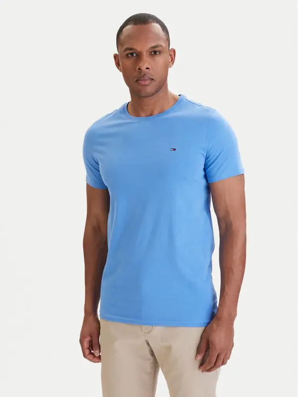 Tommy Jeans Tommy Jeans T-shirt DM0DM04411 Plava Slim Fit
