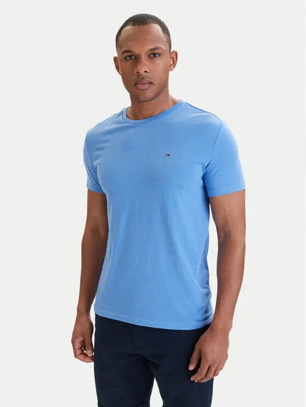 Tommy Jeans Tommy Jeans T-shirt DM0DM20363 Plava Slim Fit