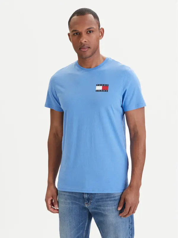 Tommy Jeans Tommy Jeans T-shirt DM0DM20740 Plava Slim Fit