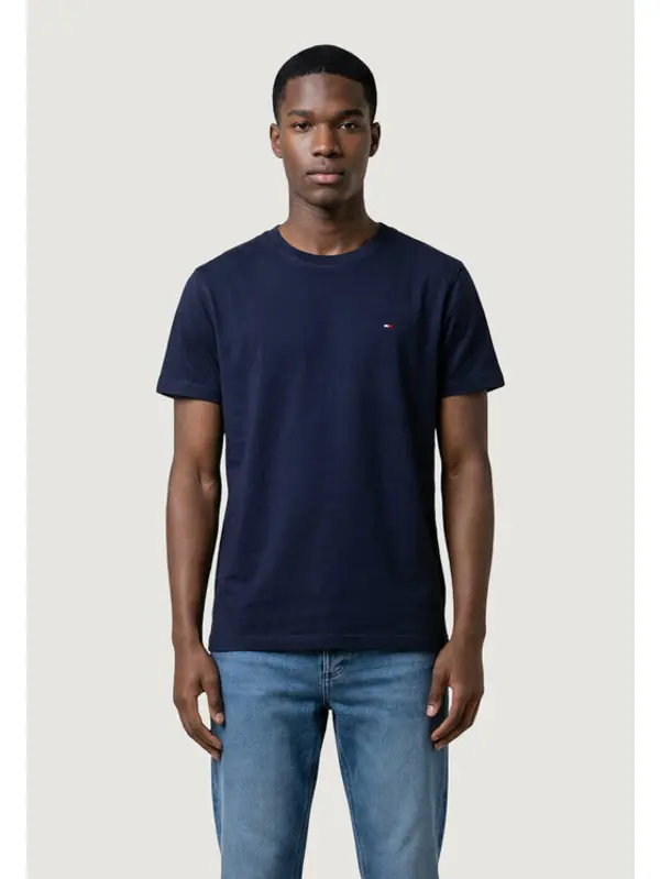 Tommy Jeans Tommy Jeans T-shirt DM0DM22504 Tamnoplava Regular Fit