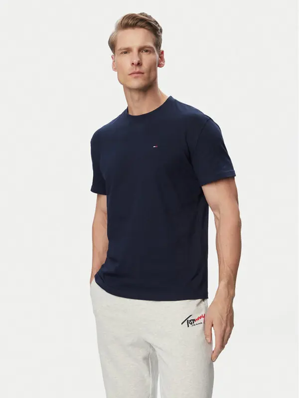 Tommy Jeans Tommy Jeans T-shirt DM0DM22504 Tamnoplava Regular Fit