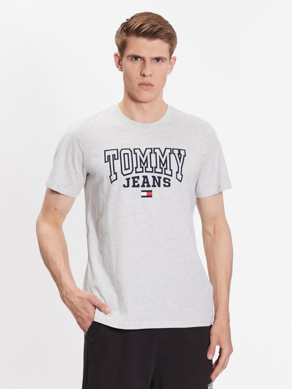 Tommy Jeans Tommy Jeans T-shirt Entry Graphic DM0DM16831 Siva Regular Fit