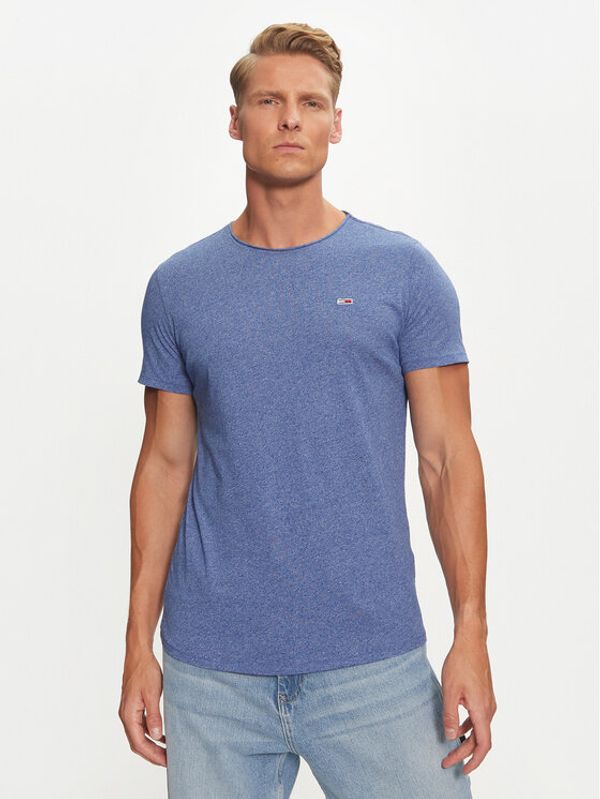 Tommy Jeans Tommy Jeans T-shirt Jaspe DM0DM09586 Plava Slim Fit