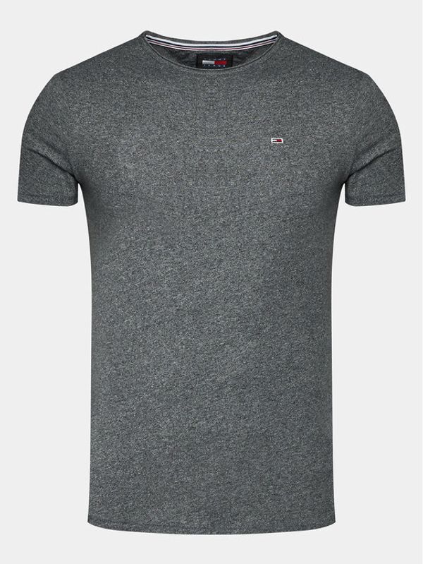 Tommy Jeans Tommy Jeans T-shirt Jaspe DM0DM09586 Siva Slim Fit