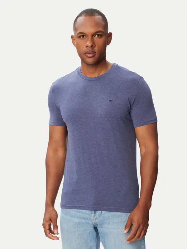 Tommy Jeans Tommy Jeans T-shirt Jaspe DM0DM20363 Plava Slim Fit