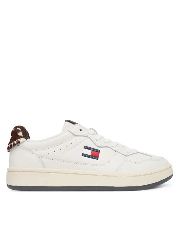 Tommy Jeans Tommy Jeans Tenisice Archive '98 Calf Hair Tab EN0EN03002 Écru