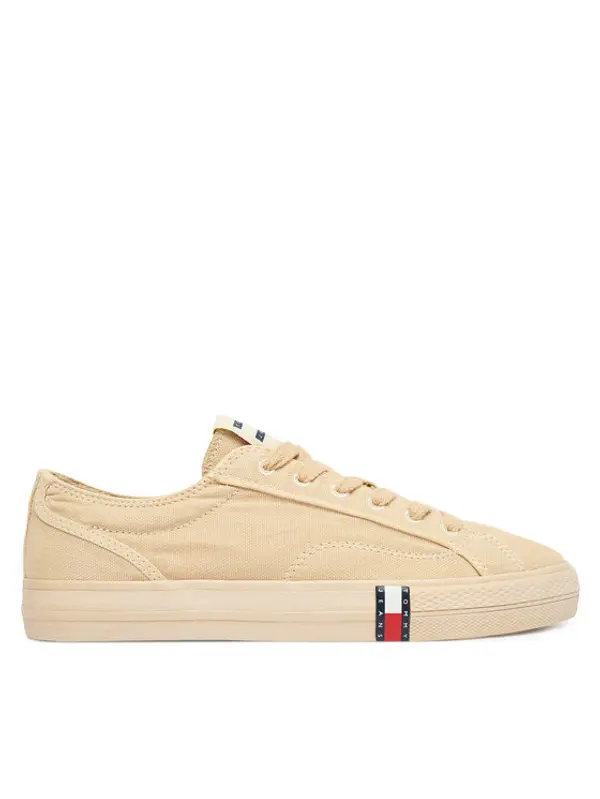 Tommy Jeans Tommy Jeans Tenisice Archive Vulc Y2K Washed Canvas EN0EN02957 Bež
