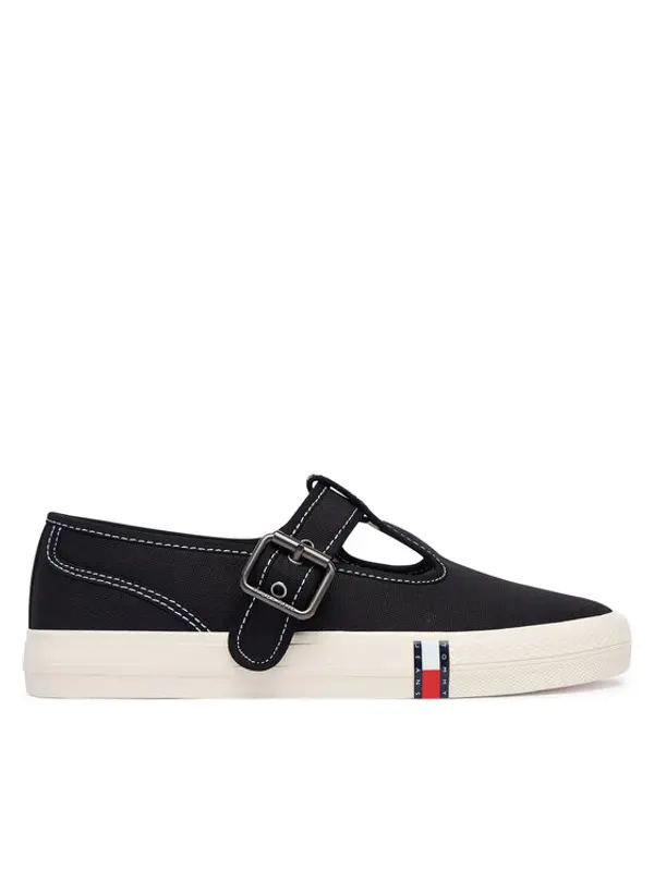 Tommy Jeans Tommy Jeans Tenisice Archive Y2K Mary Jane EN0EN03048 Crna