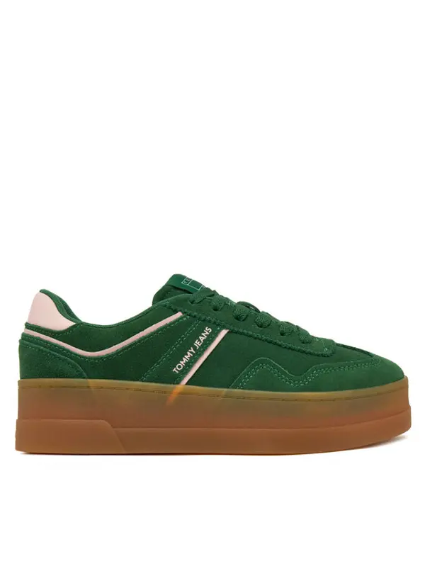 Tommy Jeans Tommy Jeans Tenisice EN0EN02734 Zelena
