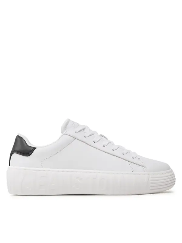 Tommy Jeans Tommy Jeans Tenisice Leather Outsole EM0EM01159 Bijela