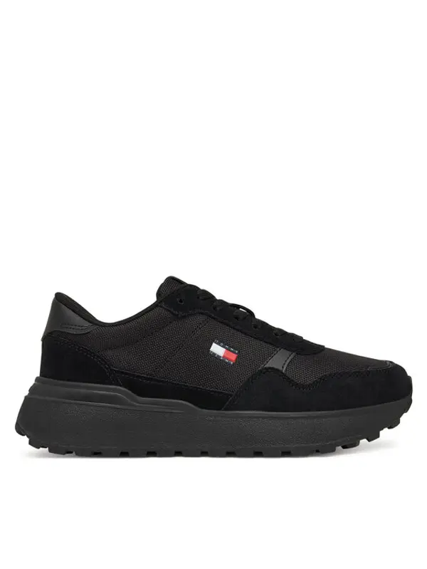 Tommy Jeans Tommy Jeans Tenisice Modern Runner Mix EN0EN03100 Crna