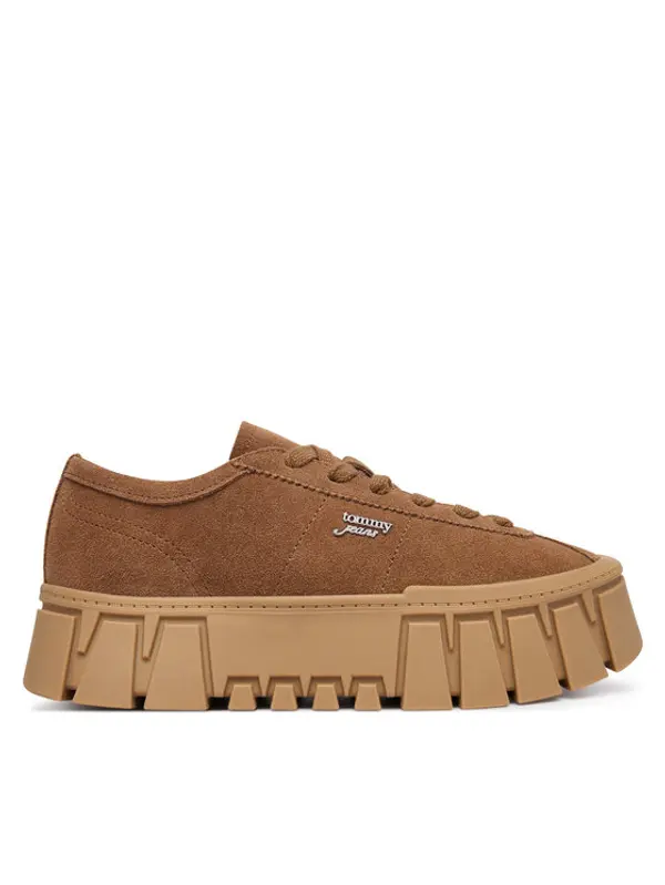 Tommy Jeans Tommy Jeans Tenisice Platform Sneaker EN0EN03132 Smeđa