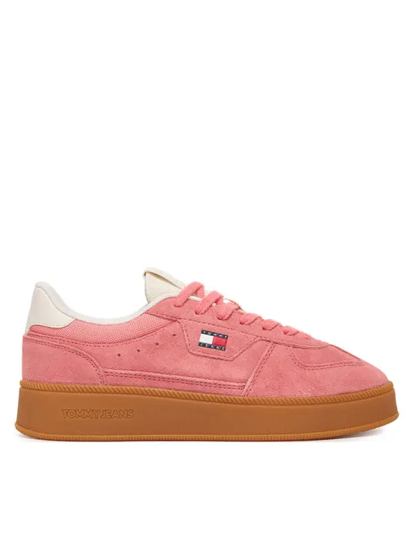 Tommy Jeans Tommy Jeans Tenisice The Greenwich Edge Max Suede EN0EN02989 Ružičasta