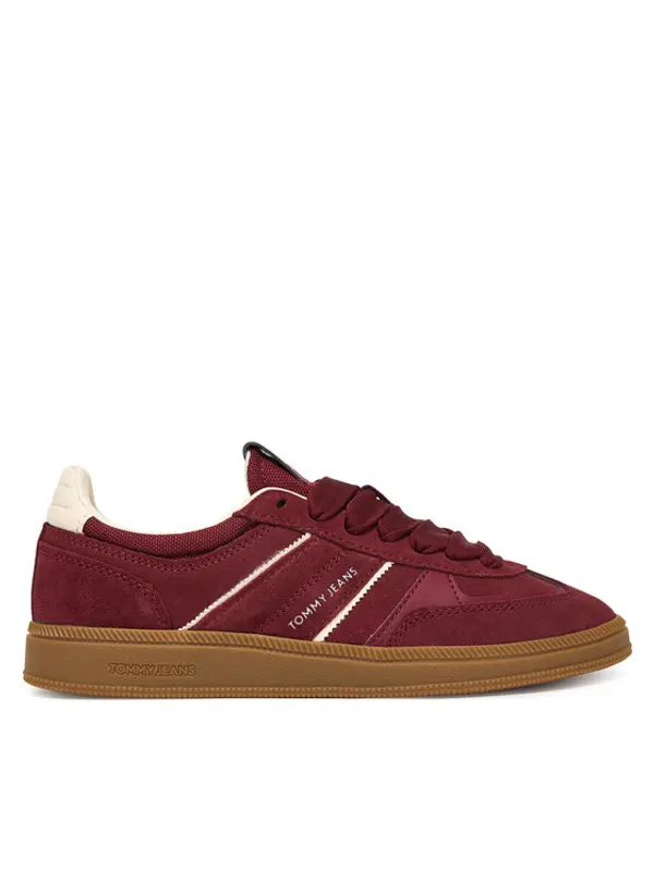 Tommy Jeans Tommy Jeans Tenisice The Greenwich Edge Suede EN0EN02924 Tamnocrvena