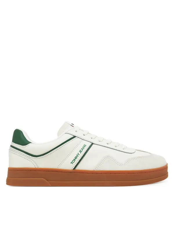 Tommy Jeans Tommy Jeans Tenisice The Greenwich Leather EM0EM01571 Écru