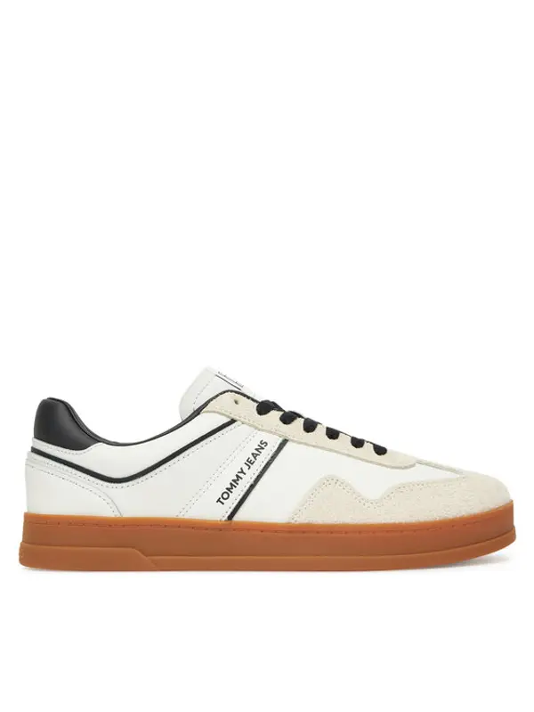Tommy Jeans Tommy Jeans Tenisice The Greenwich Leather EM0EM01587 Écru