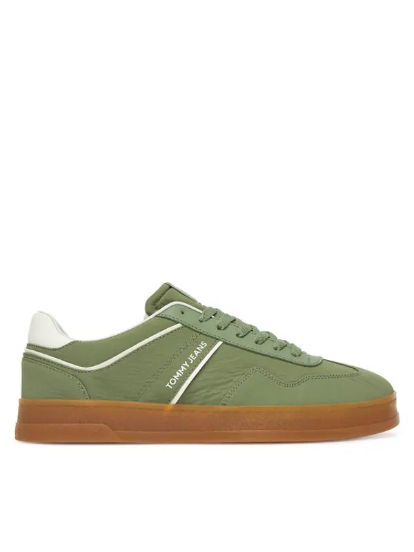 Tommy Jeans Tommy Jeans Tenisice The Greenwich Mix Media EM0EM01586 Zelena