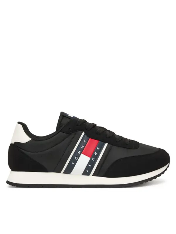 Tommy Jeans Tommy Jeans Tenisice Tjm Classic Runner EM0EM01709 Crna