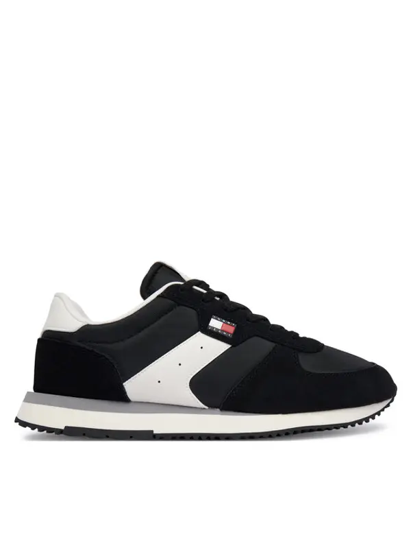 Tommy Jeans Tommy Jeans Tenisice Tjm Eva Runner Mix Material EM0EM01737 Crna