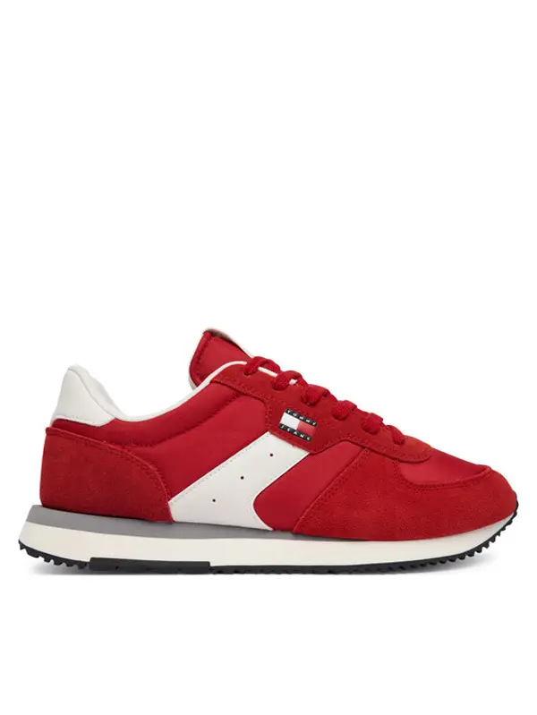 Tommy Jeans Tommy Jeans Tenisice Tjm Eva Runner Mix Material EM0EM01737 Crvena
