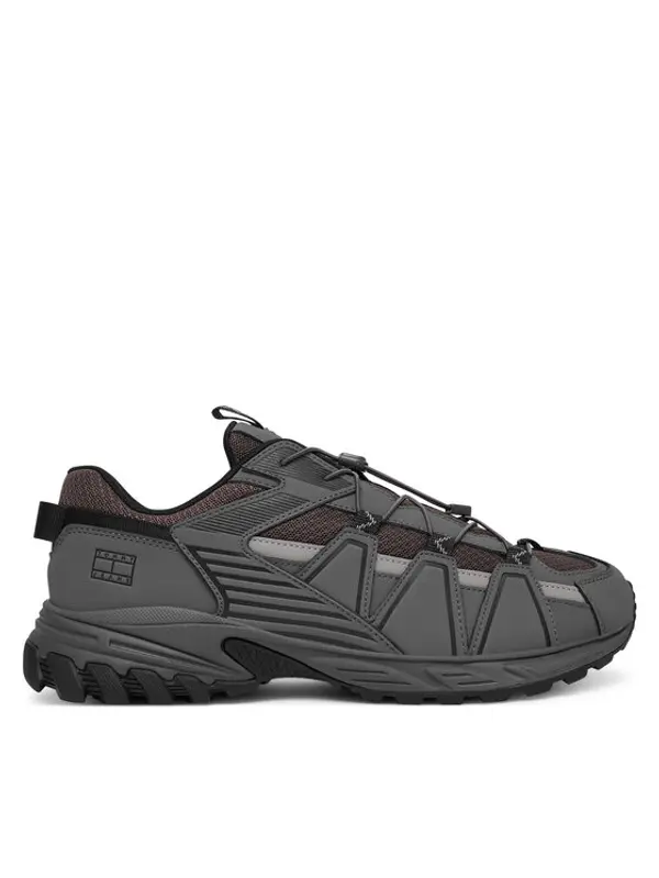 Tommy Jeans Tommy Jeans Tenisice Tjm Outdoor Runner EM0EM01667 Siva