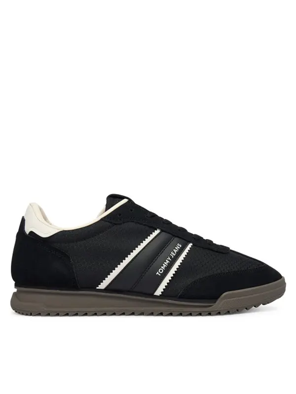 Tommy Jeans Tommy Jeans Tenisice Tjm Retro Runner Cleated Winter EM0EM01664 Crna