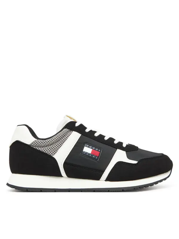 Tommy Jeans Tommy Jeans Tenisice Tjm Runner Casual EM0EM01590 Crna