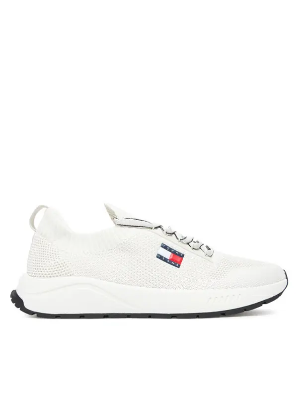 Tommy Jeans Tommy Jeans Tenisice Tjm Runner Knitted EM0EM01580 Écru
