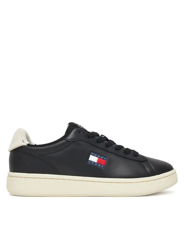 Tommy Jeans Tommy Jeans Tenisice Tjw Archive Court EN0EN02815 Crna